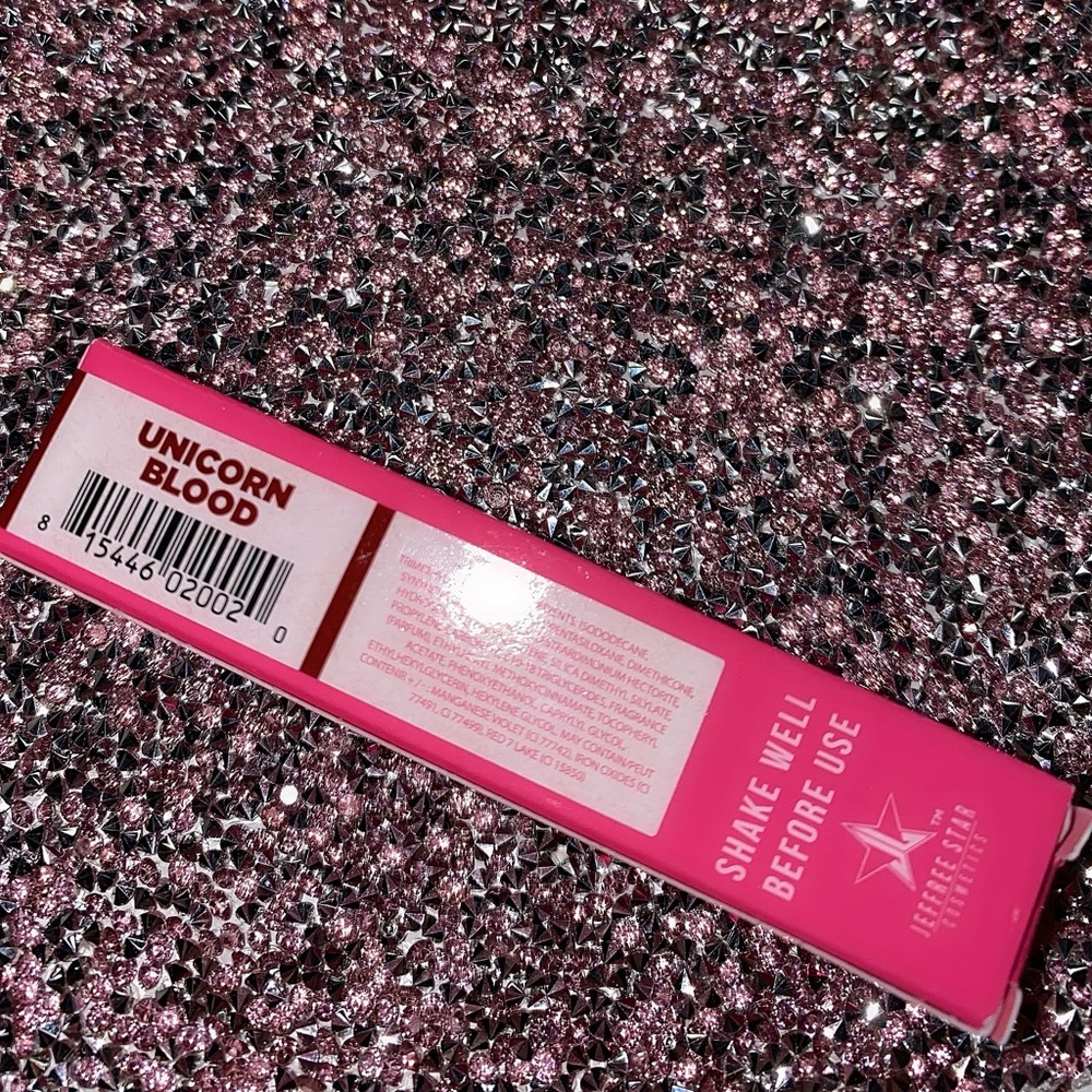 Jeffree star unicorn blood 🩸 #makeup new